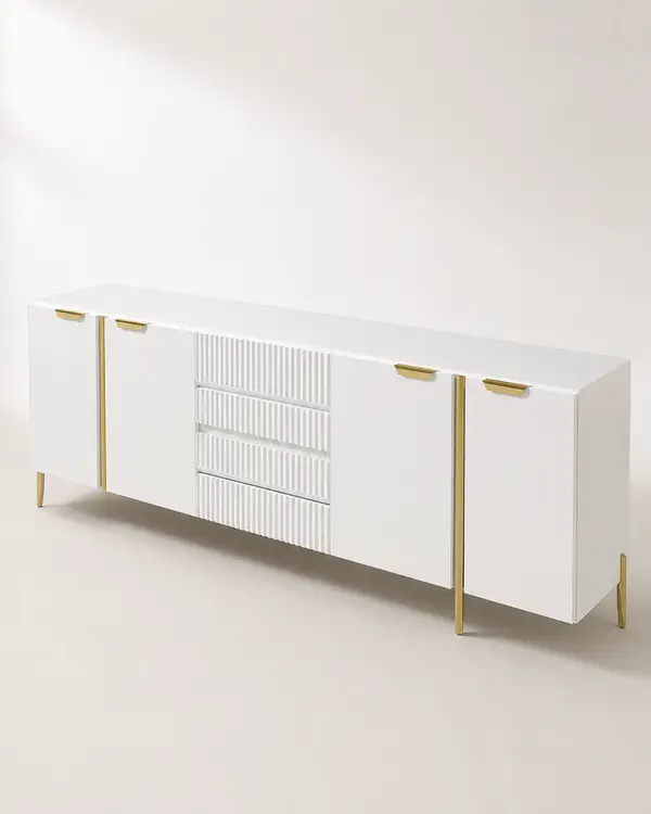 Contemporary TV runner unit 03 by Modi Interiors
