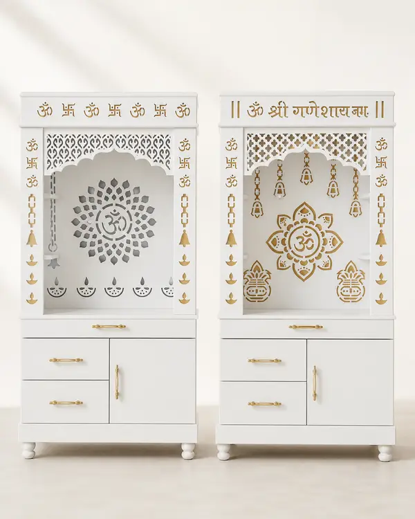 Designer Mandir Unit 43 at Modi Interiors Jagatpura Jaipur