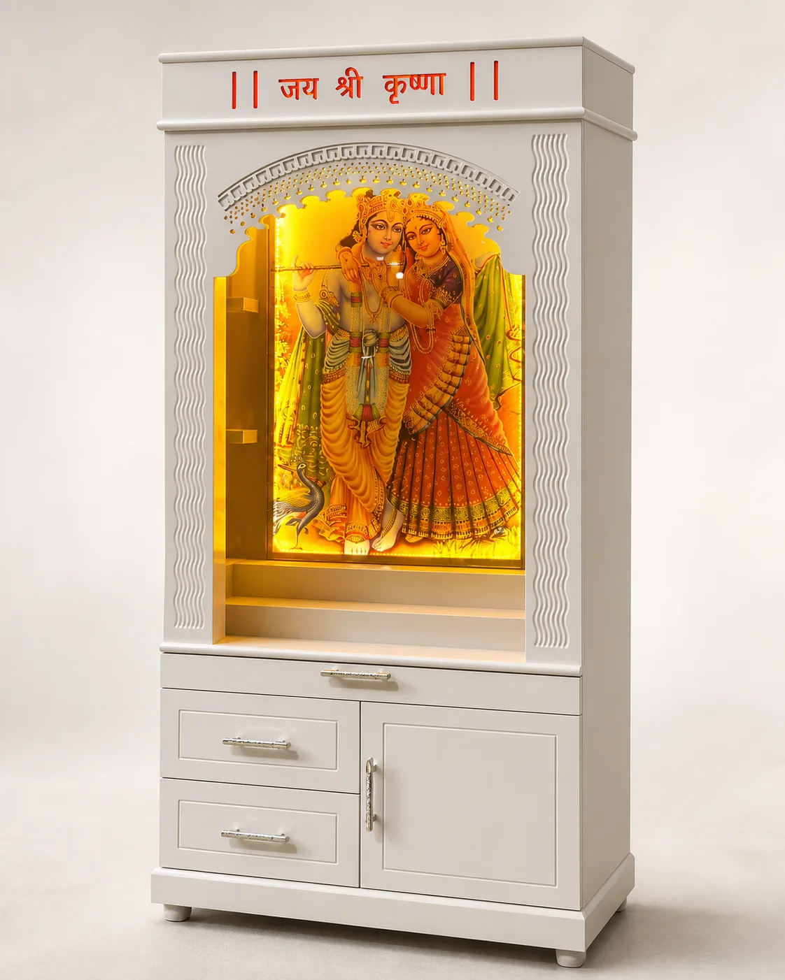Designer Mandir Unit 41 at Modi Interiors Jagatpura Jaipur