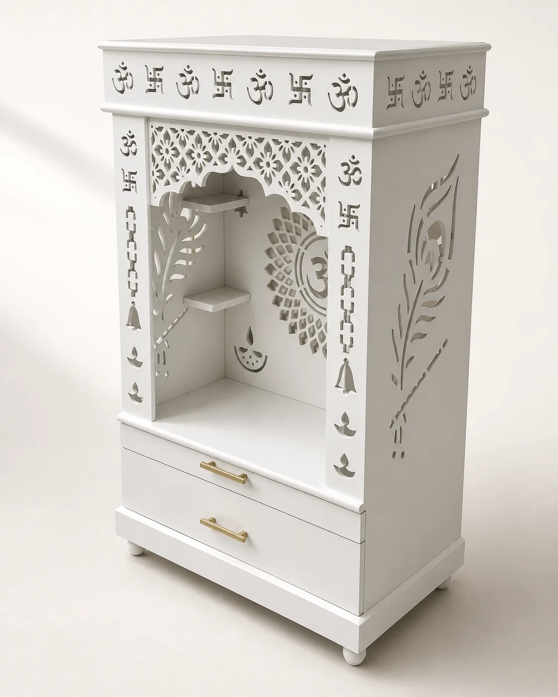 Designer Mandir Unit 40 at Modi Interiors Jagatpura Jaipur