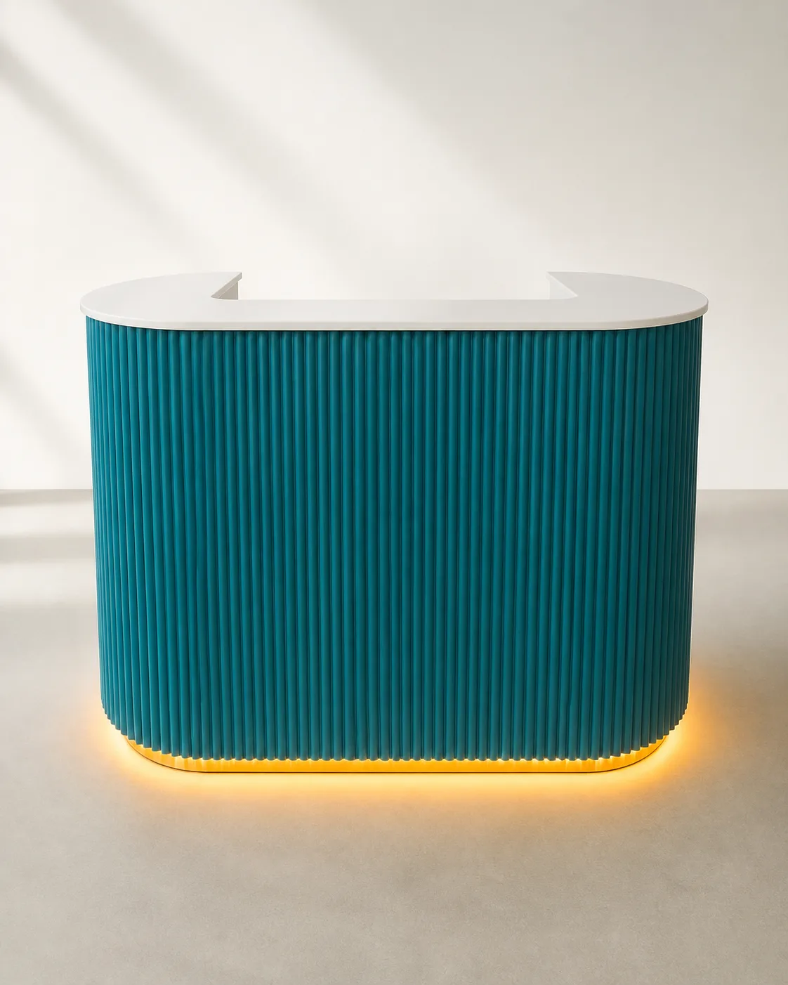 Modern reception counter 03 by Modi Interiors