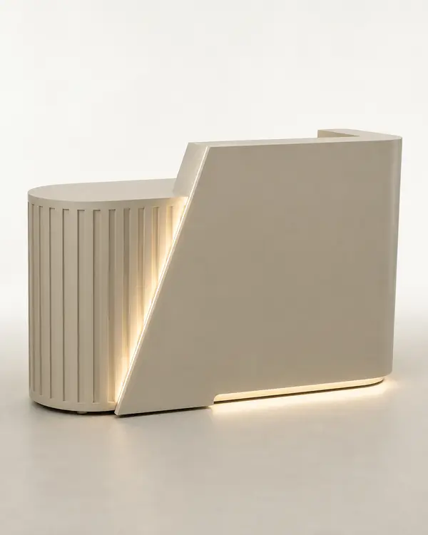 Modern reception counter 14 by Modi Interiors